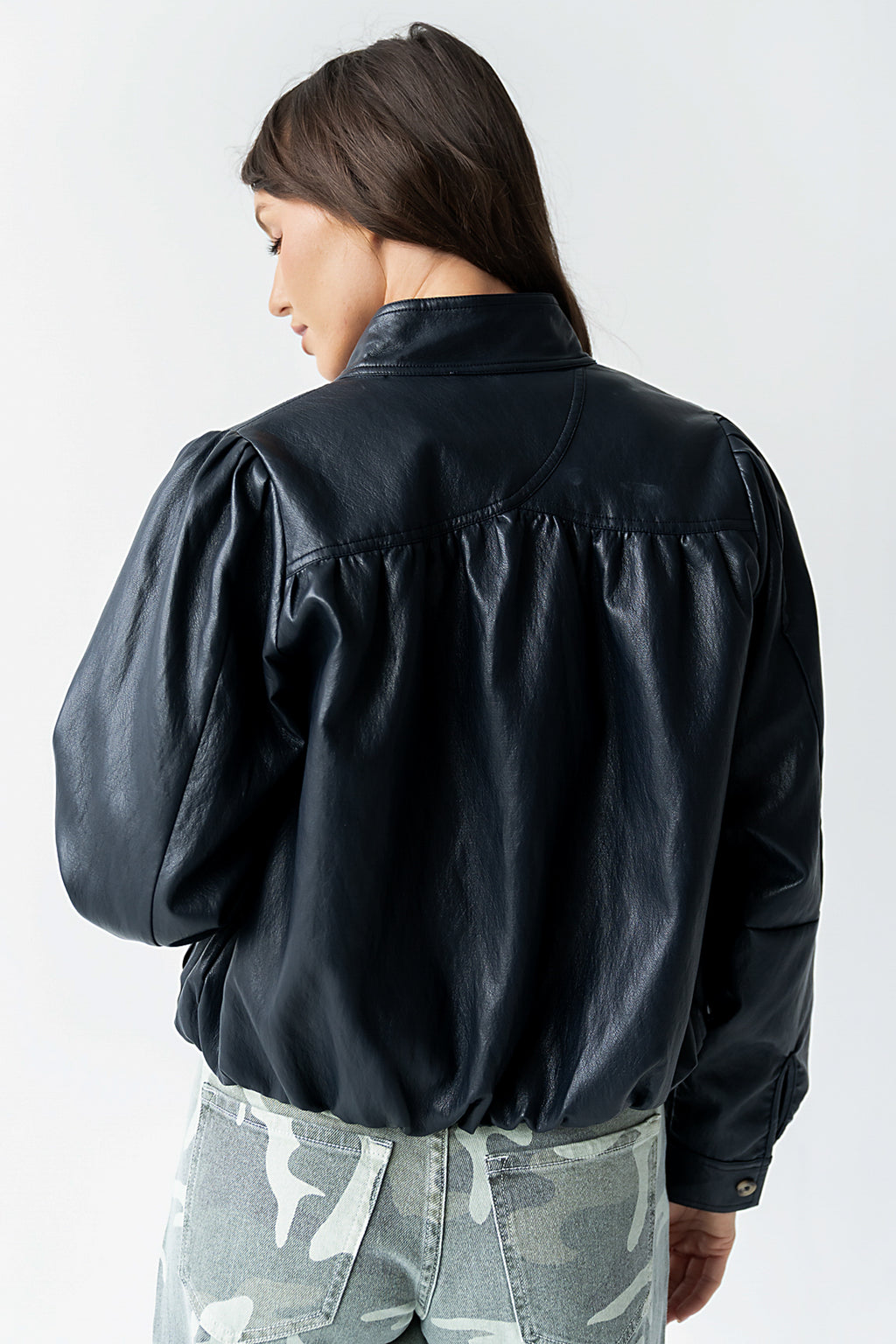 Kiele Vegan Leather Jacket - FINAL SALE