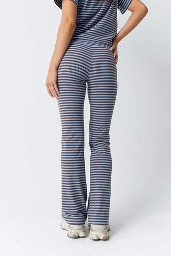 Jannet Striped Pants in Blue