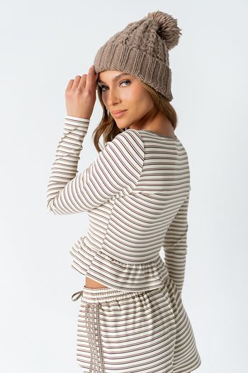 Laylin Striped Top - FINAL SALE
