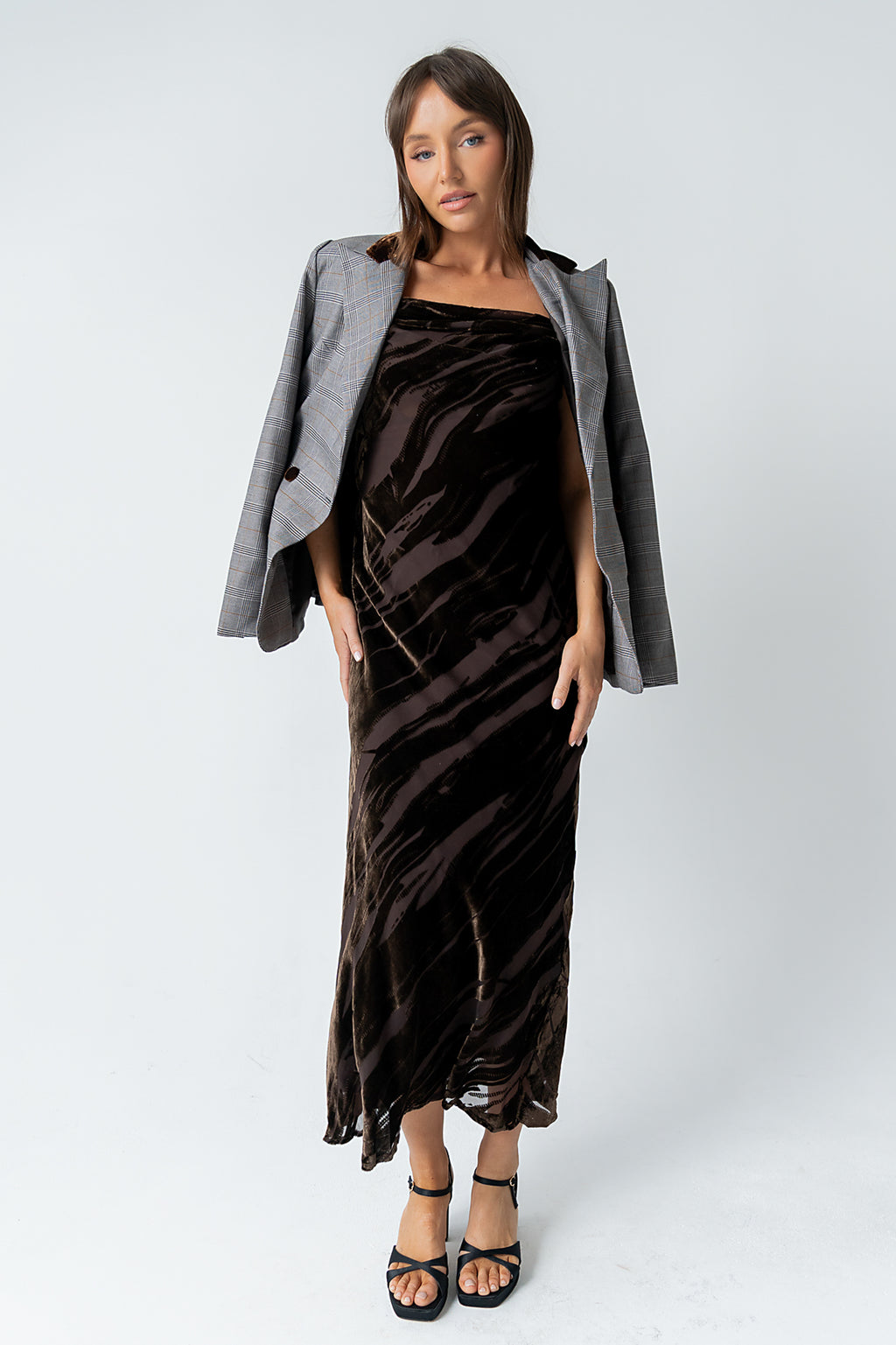 Hayden Velvet Maxi Dress