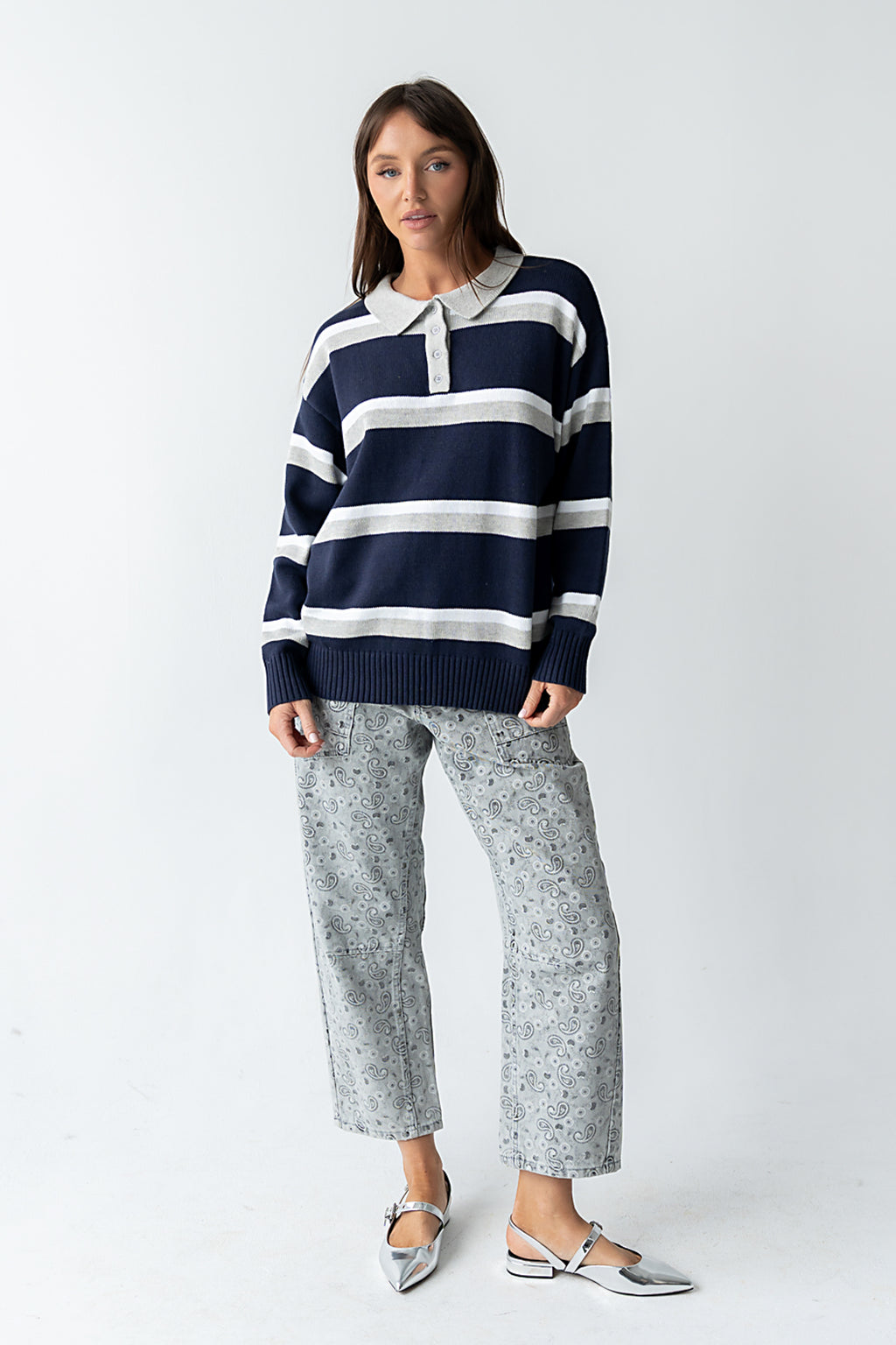 Karina Striped Sweater - FINAL SALE