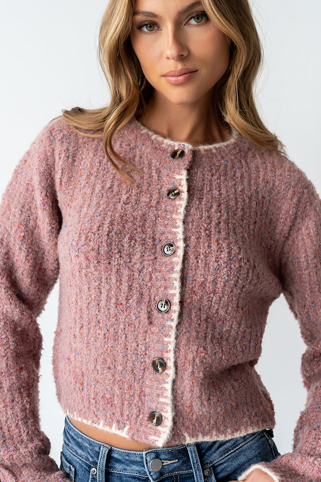 Quincy Speckled Cardigan - FINAL SALE