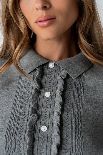 Isla Collared Sweater - FINAL SALE