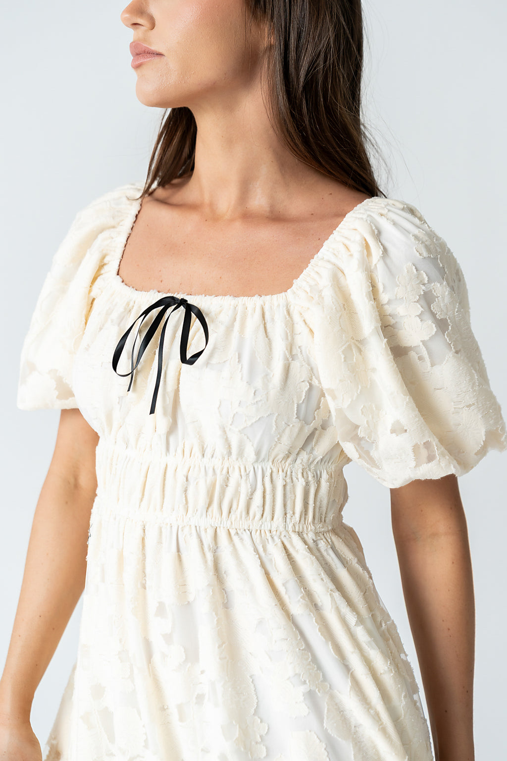 Tracie Sheer Midi Dress