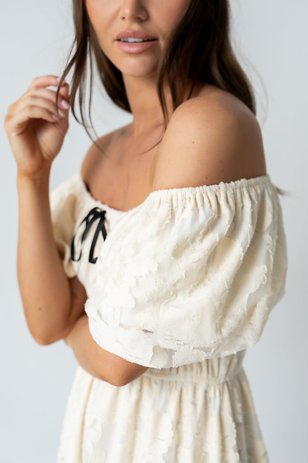 Tracie Sheer Midi Dress