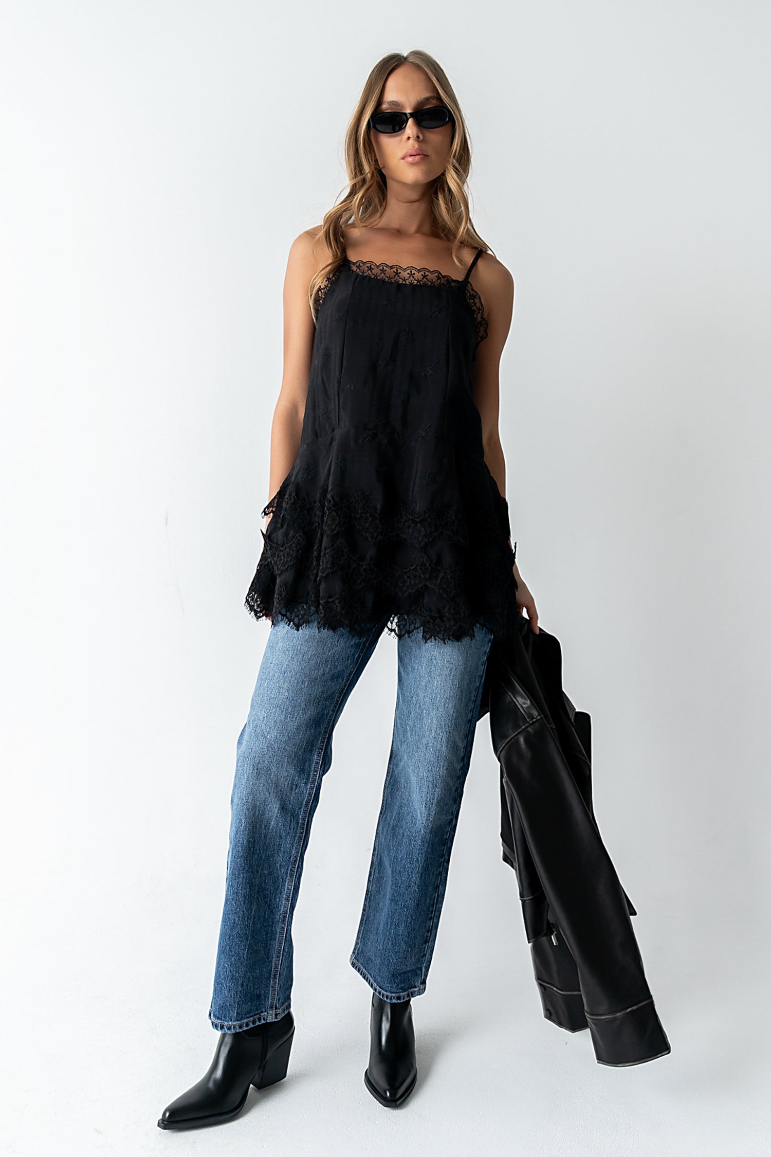 Black Embroidered Dresses