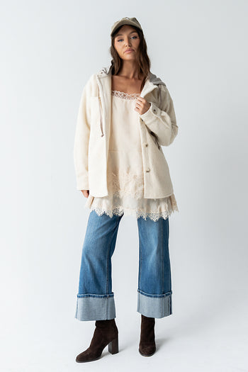 Kaydence Hooded Shacket - FINAL SALE