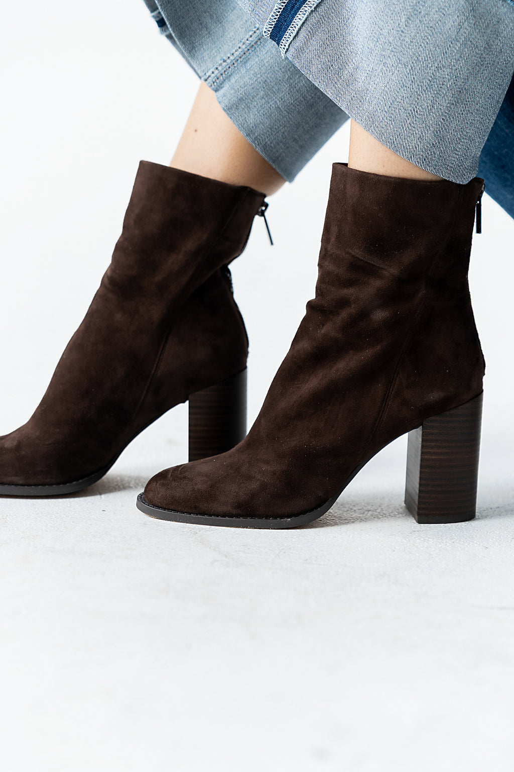 Steve Madden Obsession Boots in Brown - FINAL SALE