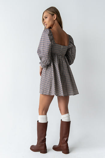 Wren Gingham Mini Dress - FINAL SALE