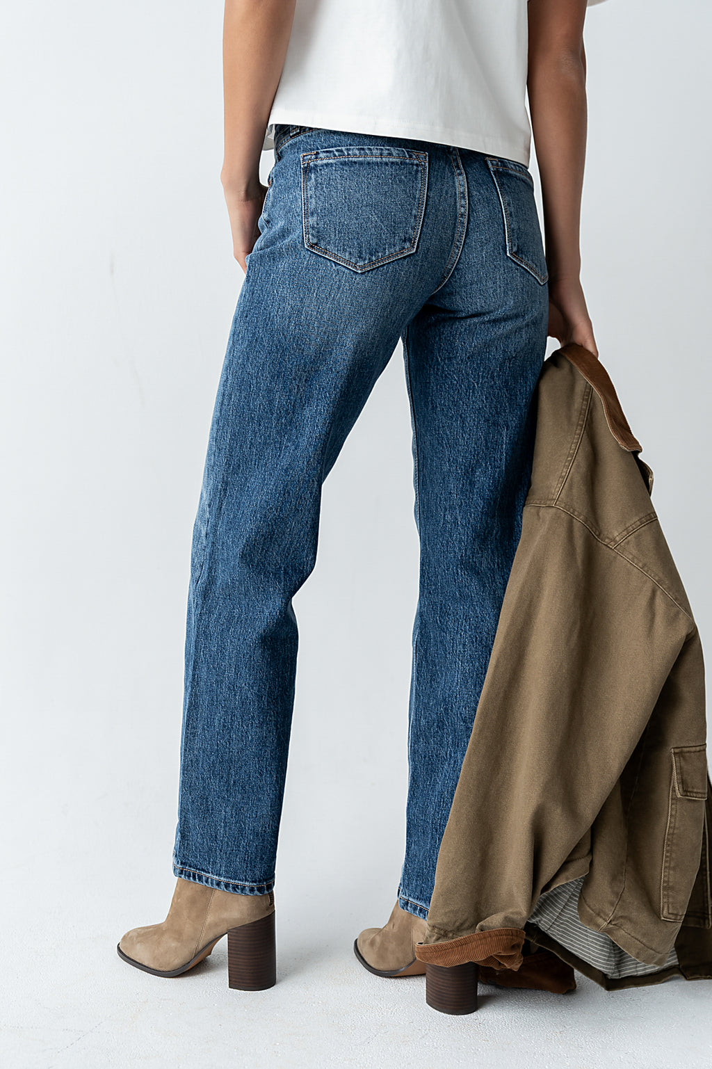Rendall Relaxed Straight Leg Jeans