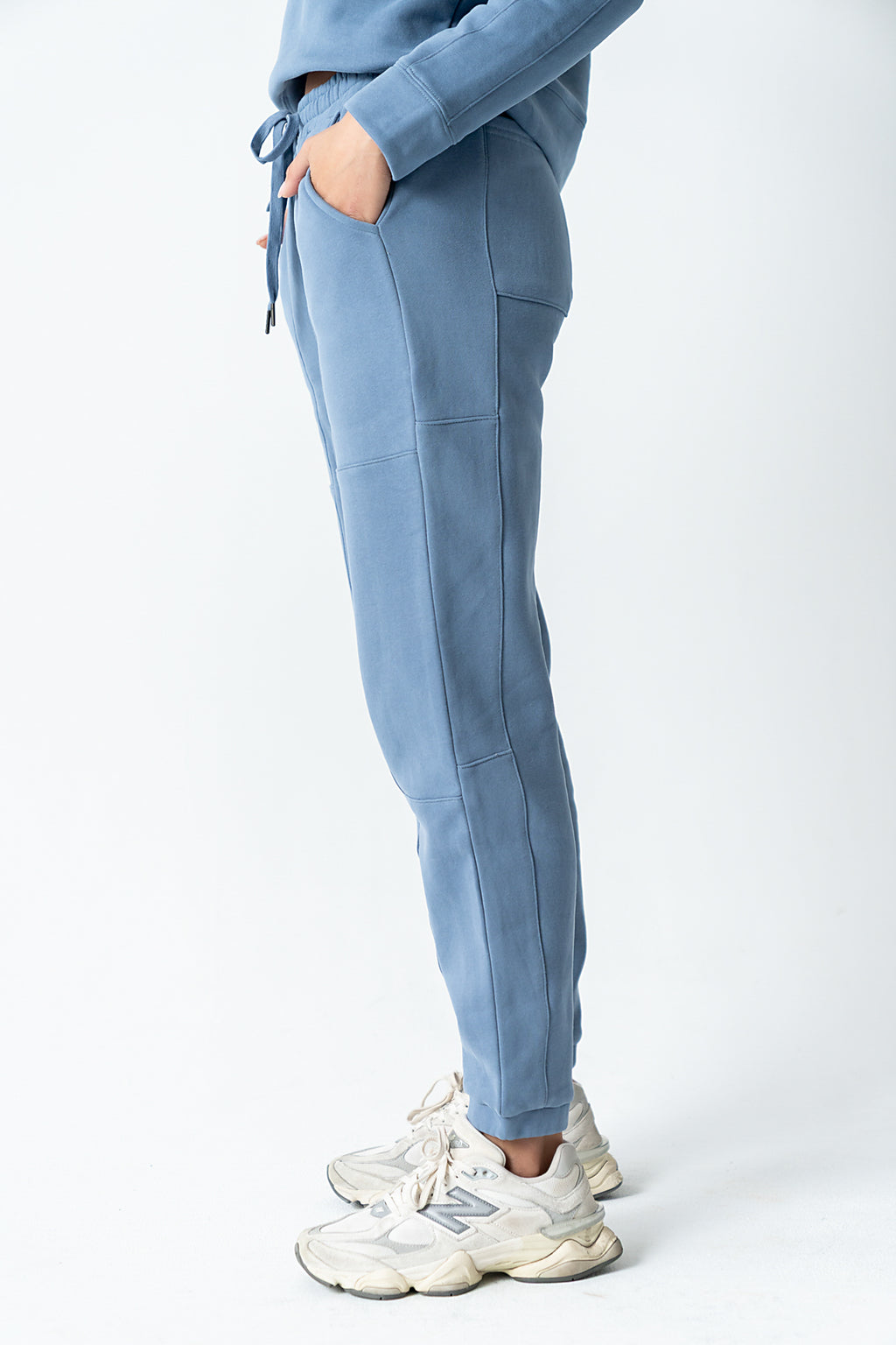 Patricia Barrel Sweatpants in Blue - FINAL SALE