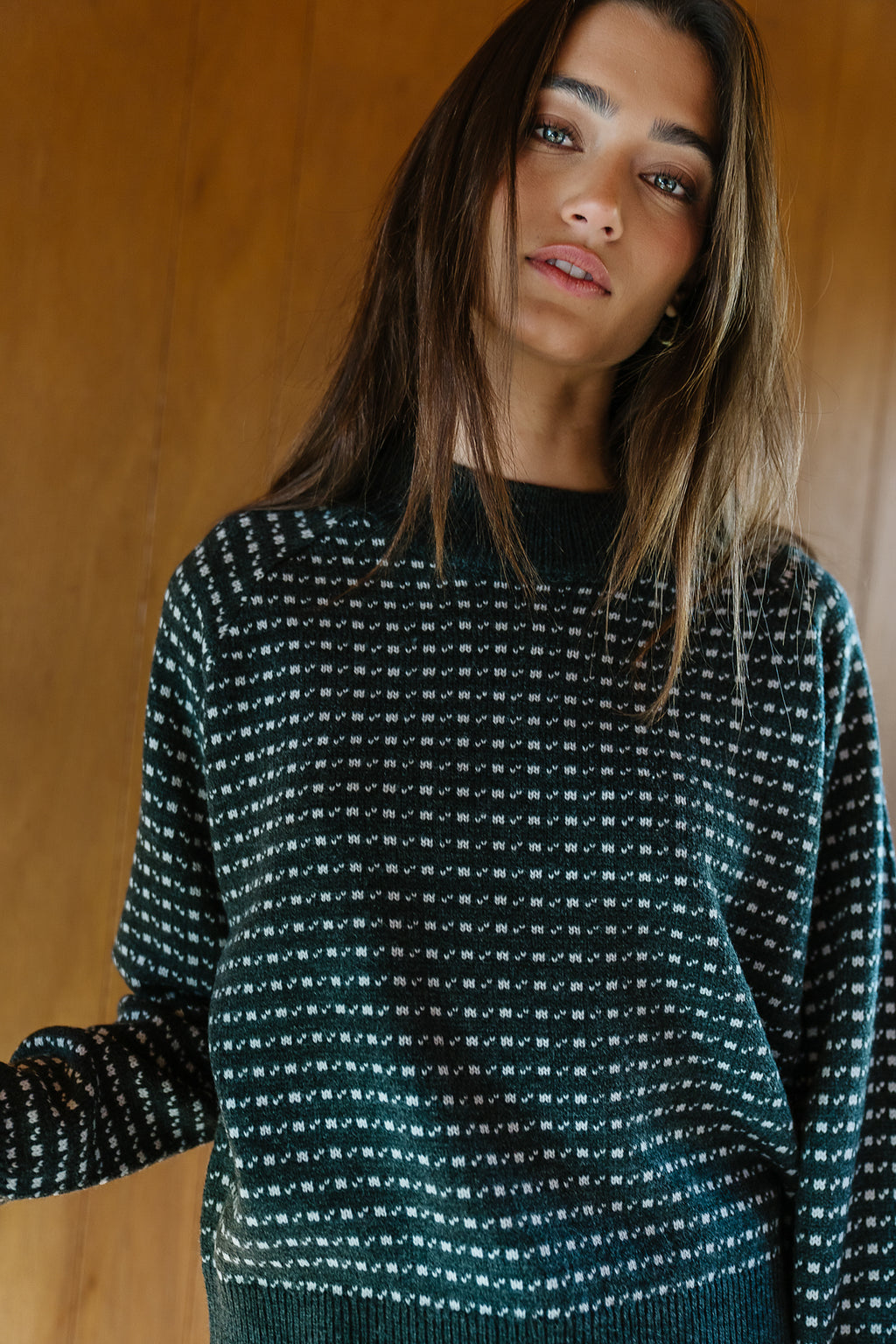 Ziggy Knit Sweater in Charcoal - FINAL SALE