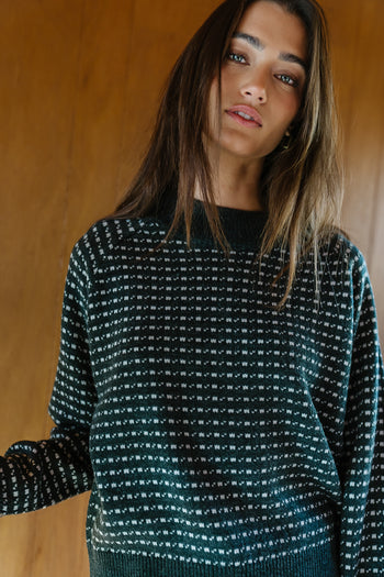 Ziggy Knit Sweater in Charcoal - FINAL SALE