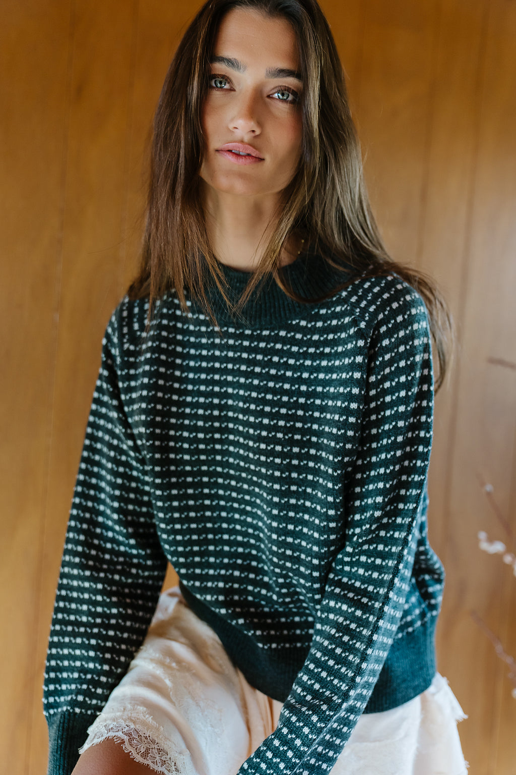 Ziggy Knit Sweater in Charcoal - FINAL SALE