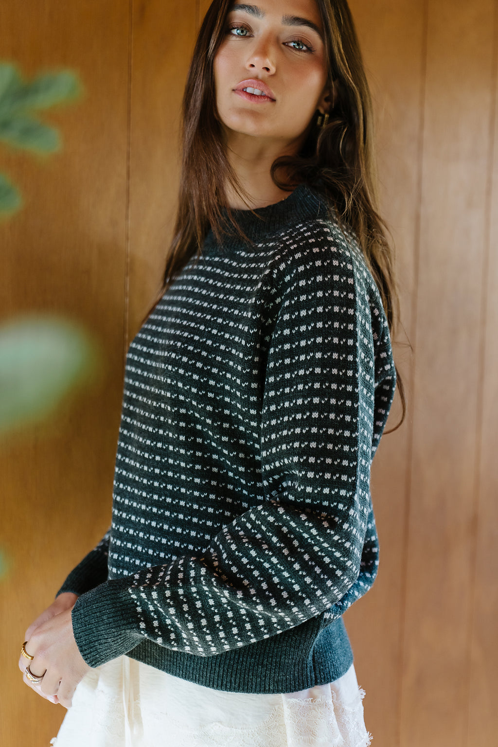 Ziggy Knit Sweater in Charcoal - FINAL SALE