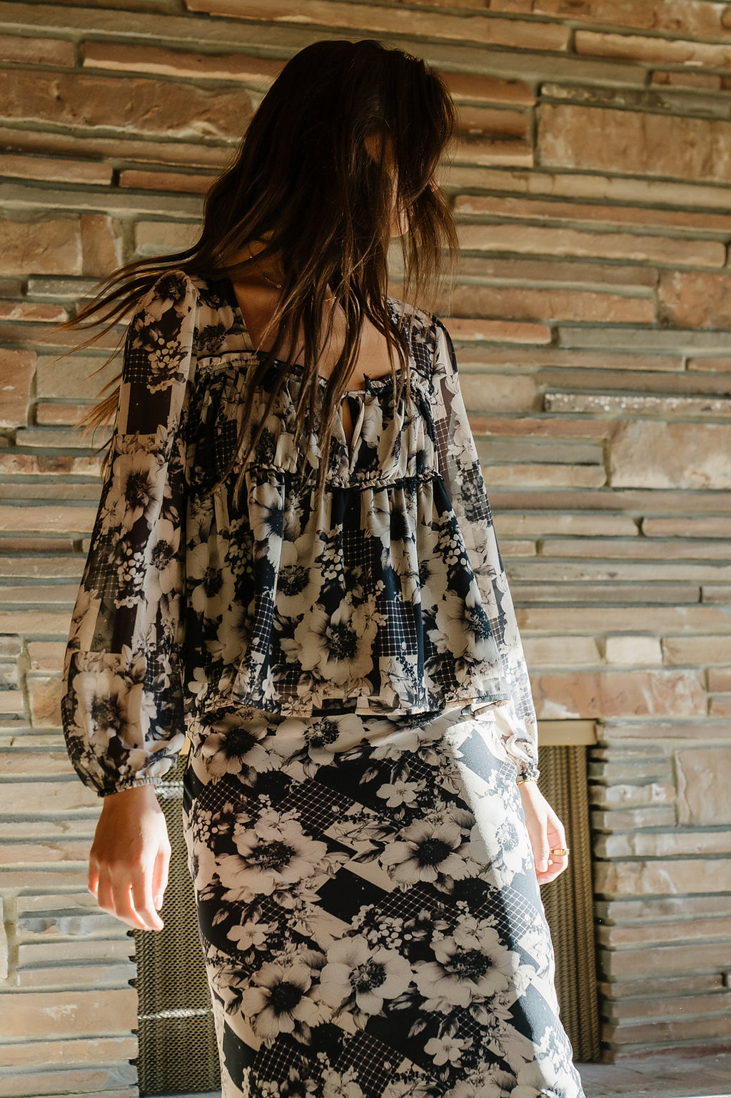 Kate Floral Blouse - FINAL SALE
