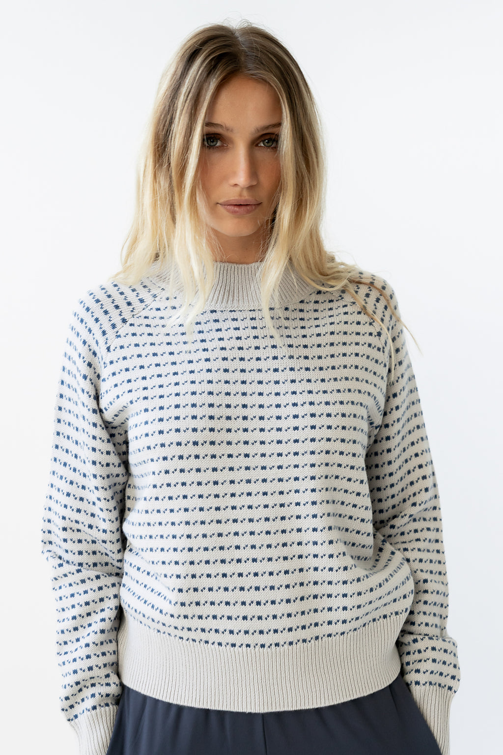 Ziggy Knit Sweater in Natural - FINAL SALE