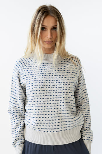 Ziggy Knit Sweater in Natural - FINAL SALE