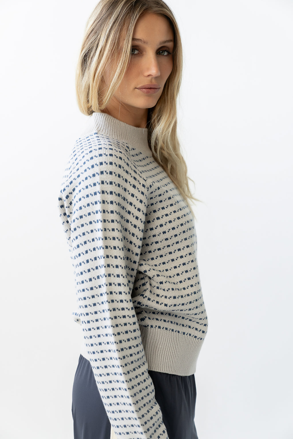 Ziggy Knit Sweater in Natural - FINAL SALE