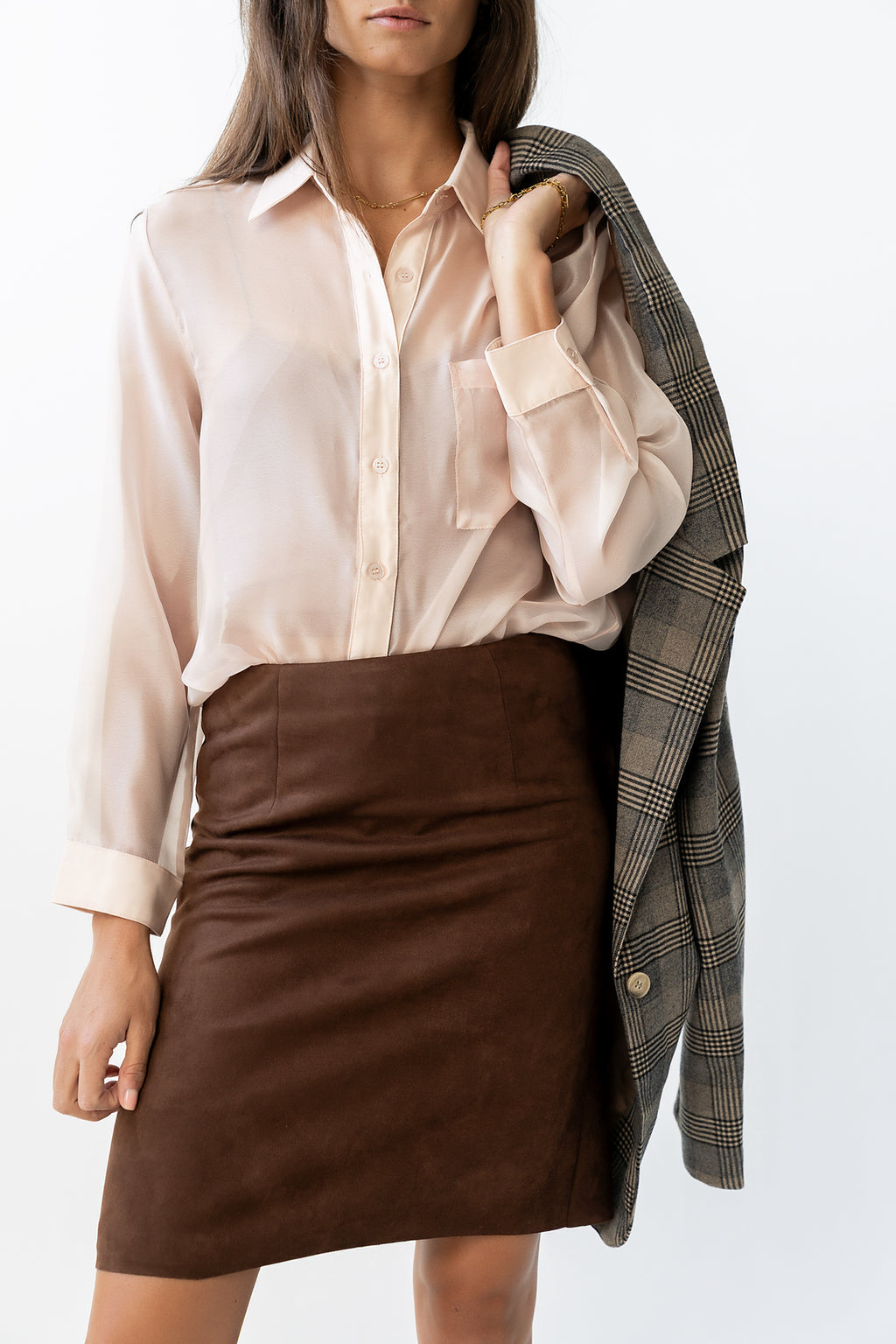Franny Suede Mini Skirt - FINAL SALE