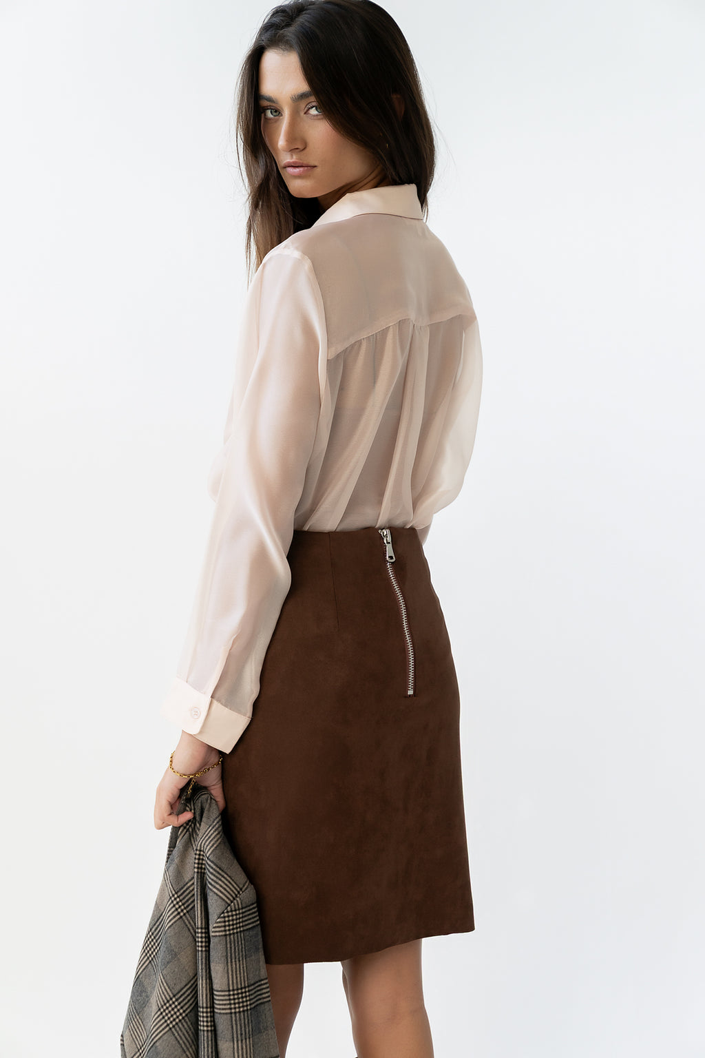 Franny Suede Mini Skirt - FINAL SALE