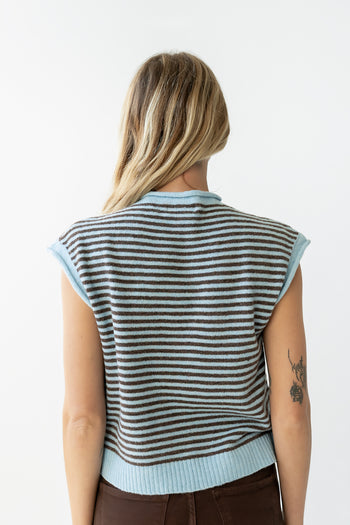 Clark Cardigan in Light Blue