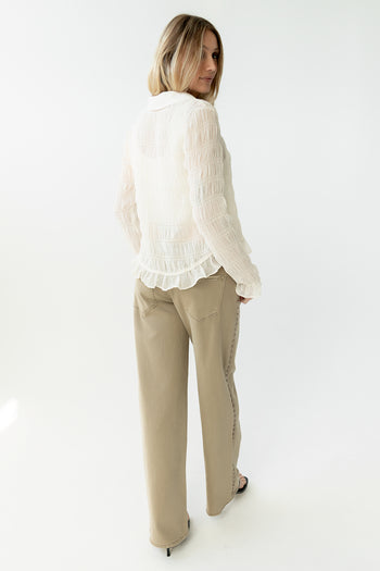 Bronco Studded Straight Leg Jeans