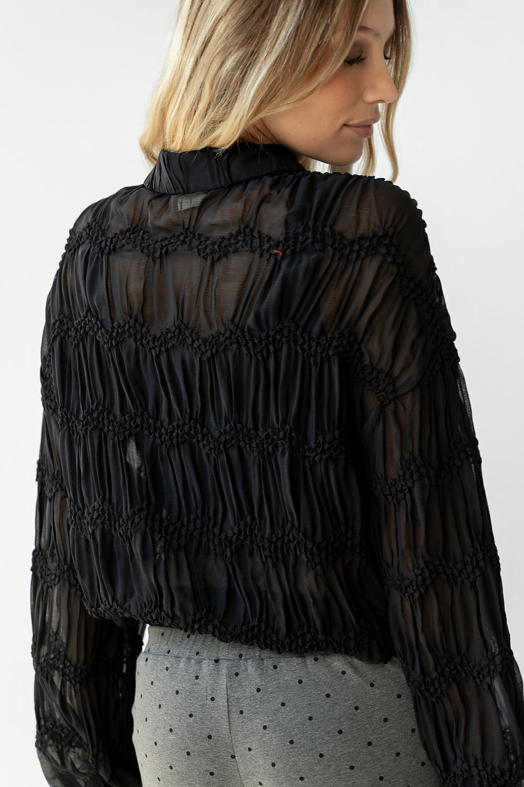 Milani Sheer Blouse - FINAL SALE