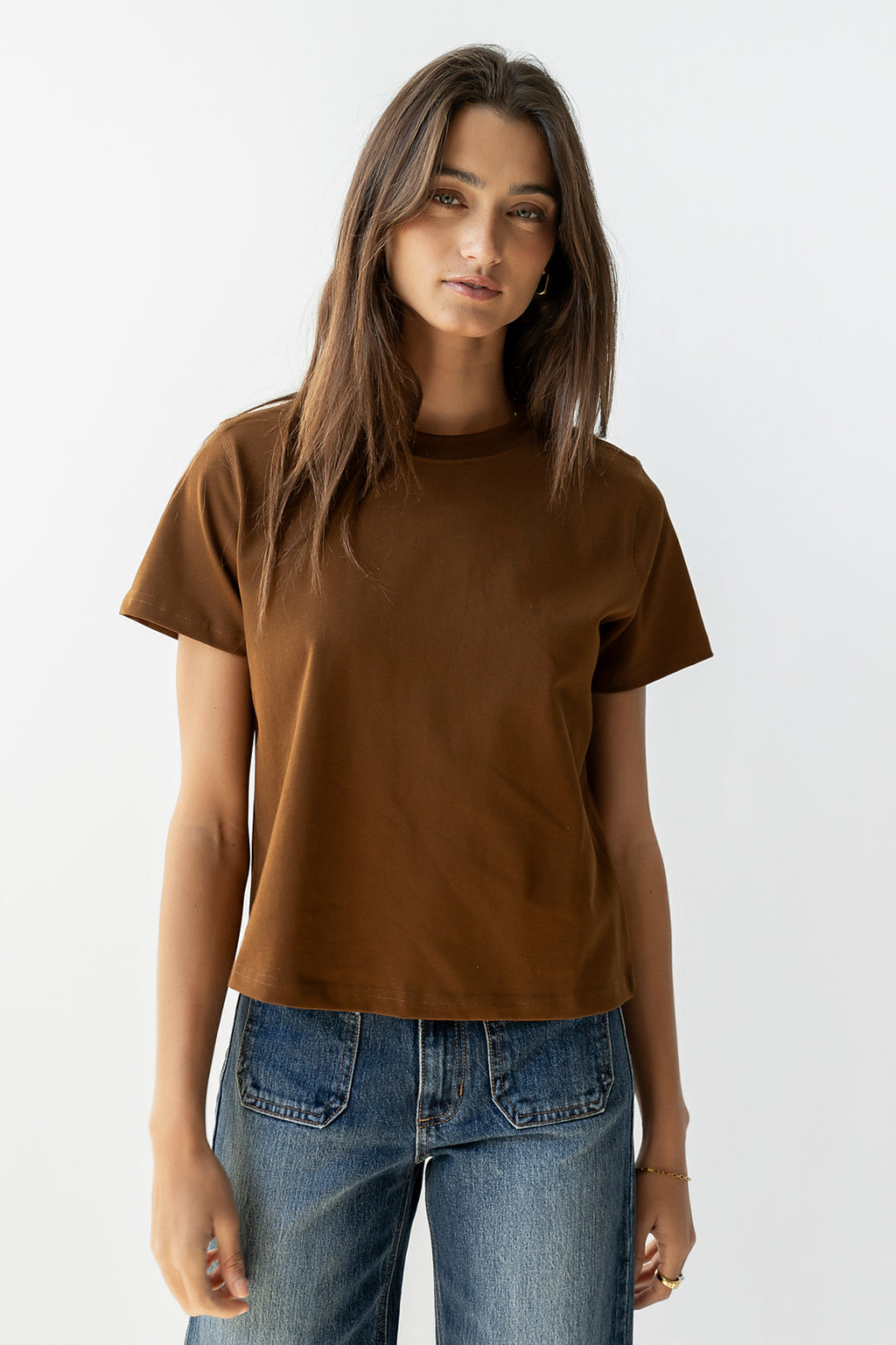 Judy Tee in Brown - FINAL SALE