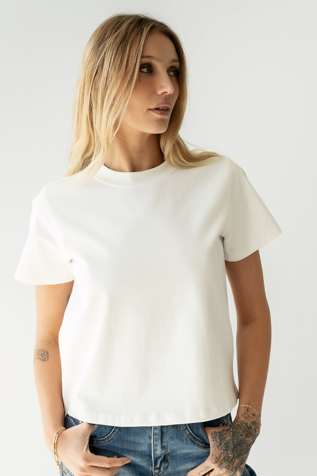 Judy Tee in White - FINAL SALE