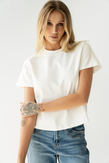 Judy Tee in White - FINAL SALE