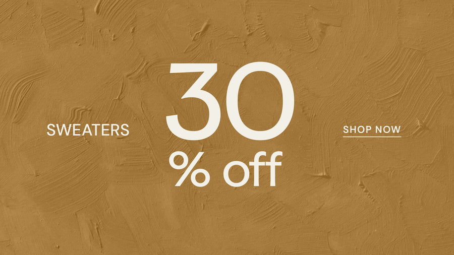 30% Off Sweaters