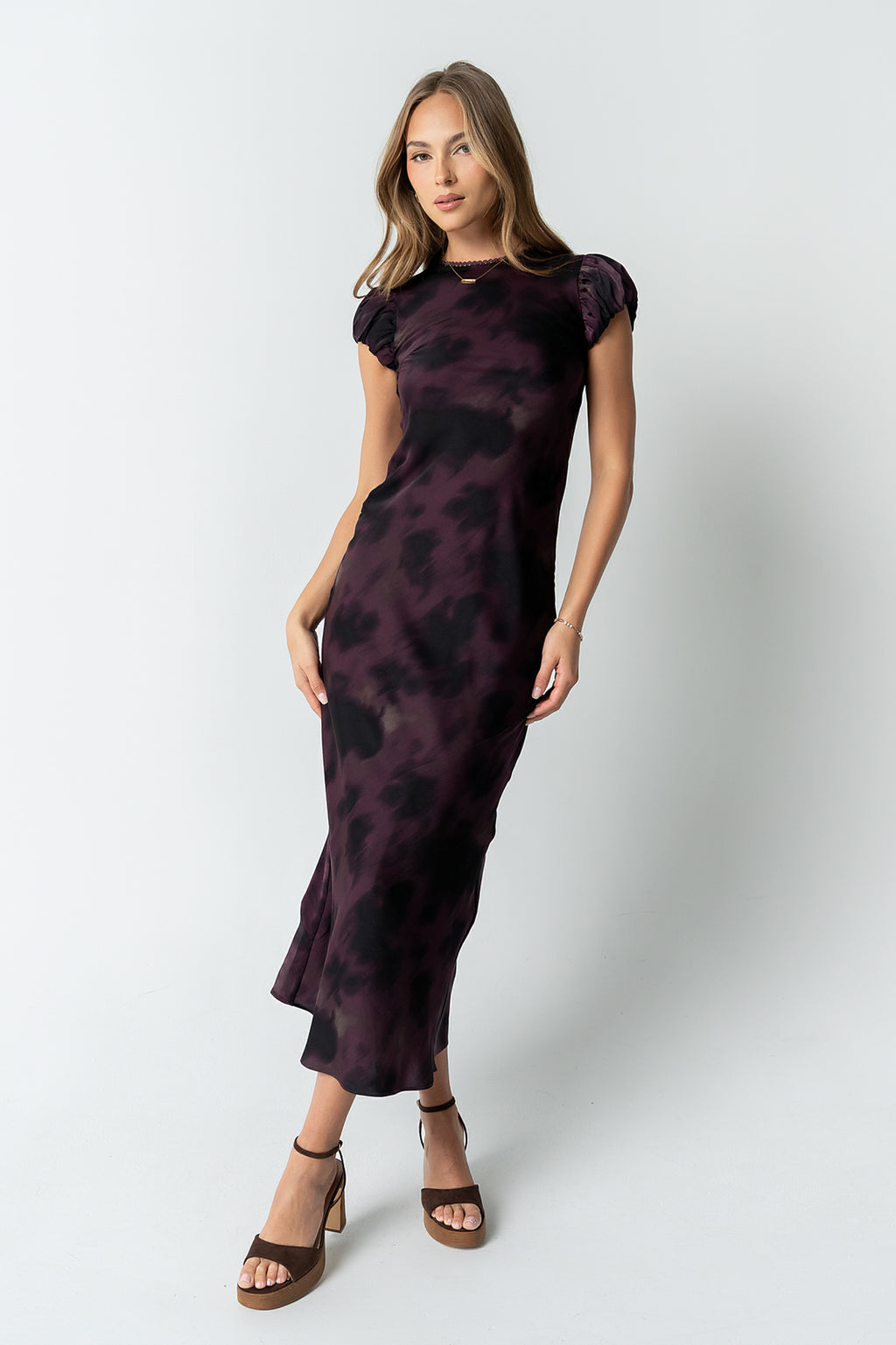Ellianna Floral Maxi Dress in Purple Ellianna Floral Maxi Dress in Purple