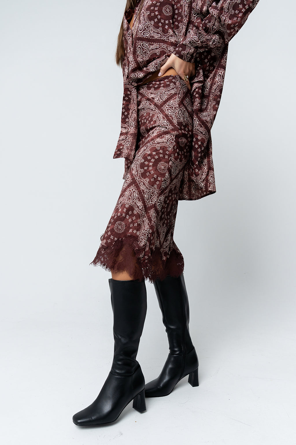 Diana Knee Length Skirt - FINAL SALE