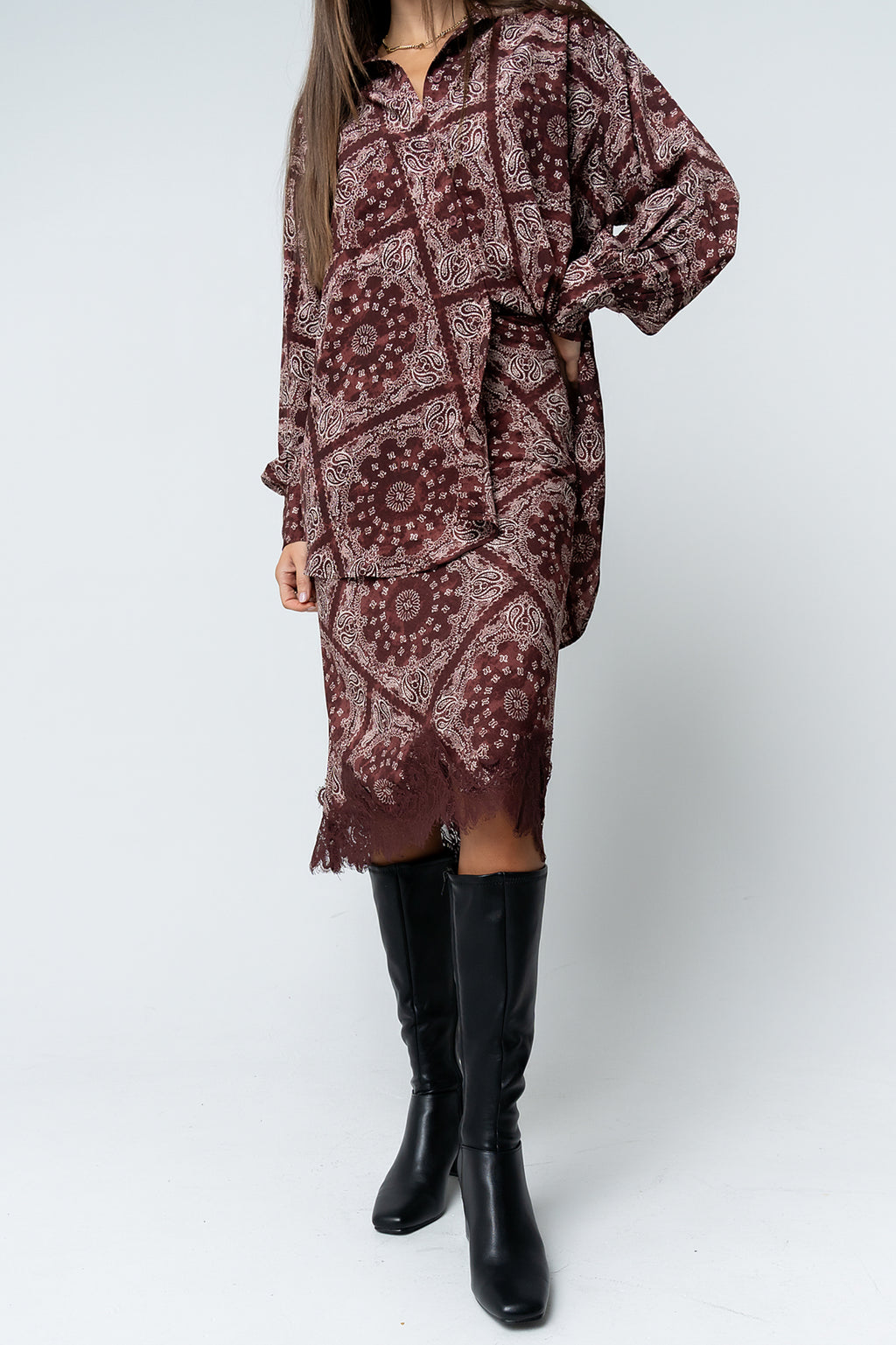 Diana Knee Length Skirt - FINAL SALE
