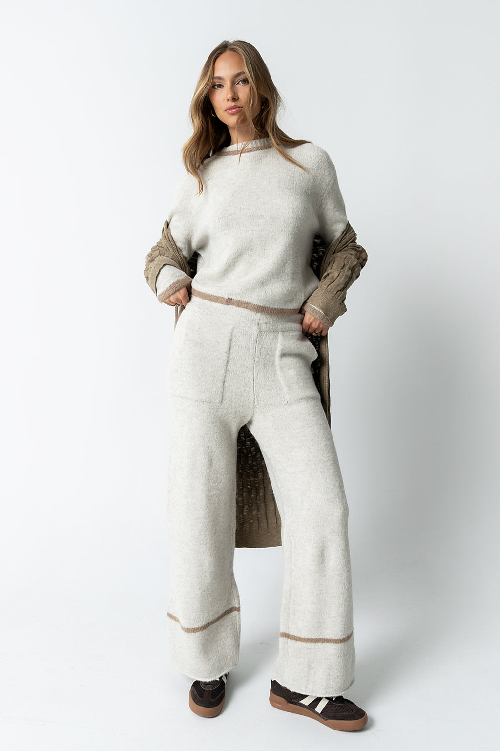 Livy Contrast Sweater - FINAL SALE