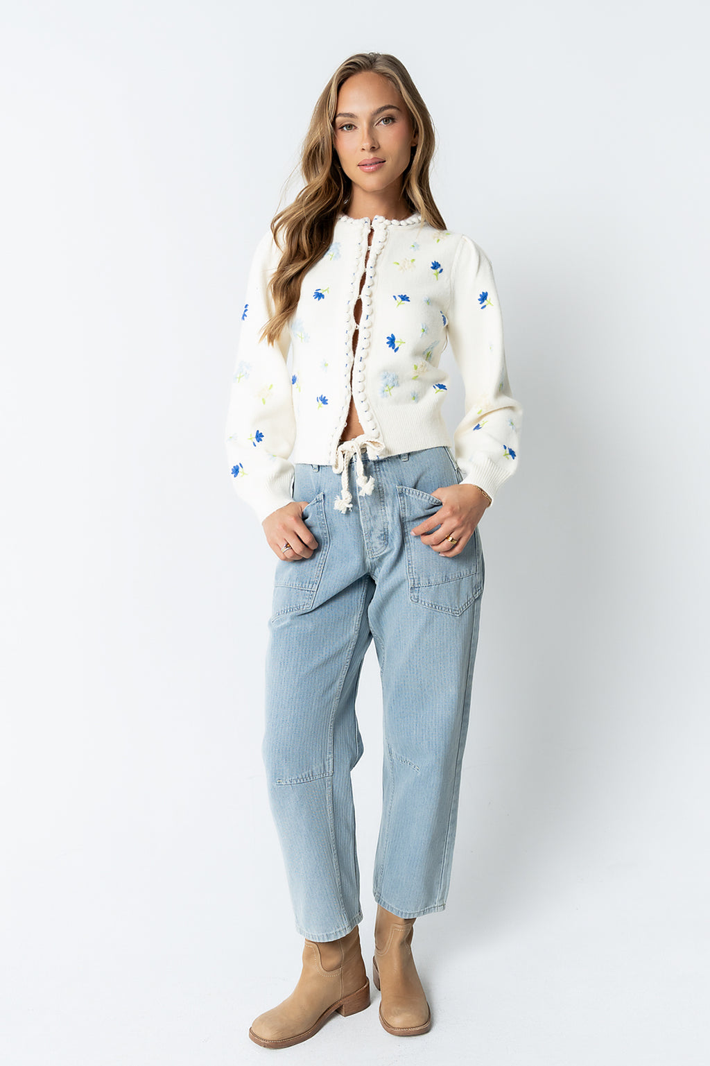 Brady Embroidered Sweater