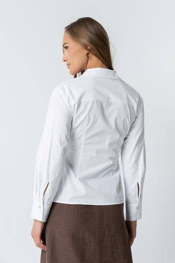 Kimmy Wrap Blouse
