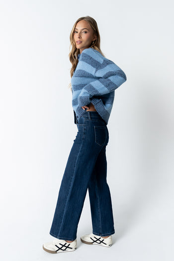 Russel Oversized Sweater in Blue - FINAL SALE
