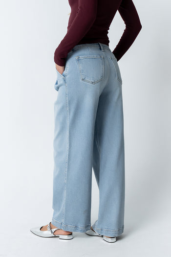 Stella Pleated Baggy Jeans - FINAL SALE