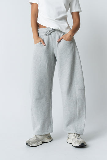 Maribel Barrel Sweatpants in Grey - FINAL SALE
