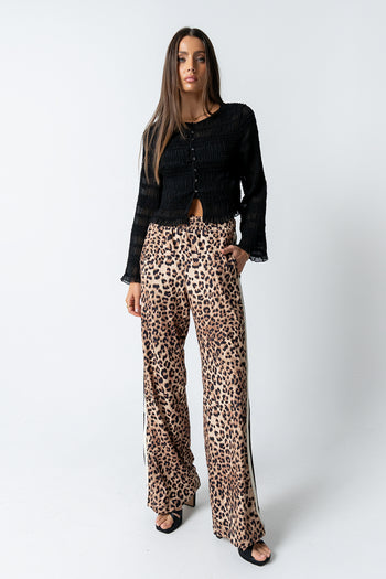 Marcus Chiffon Blouse in Black