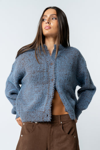 Russel Oversized Sweater in Brown - FINAL SALE