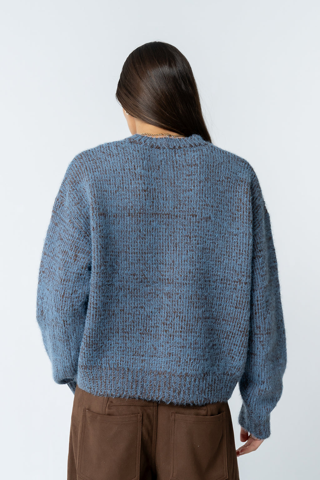 Russel Oversized Sweater in Brown - FINAL SALE