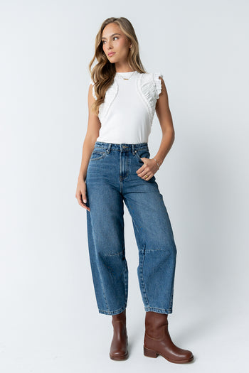 Torri Barrel Jeans