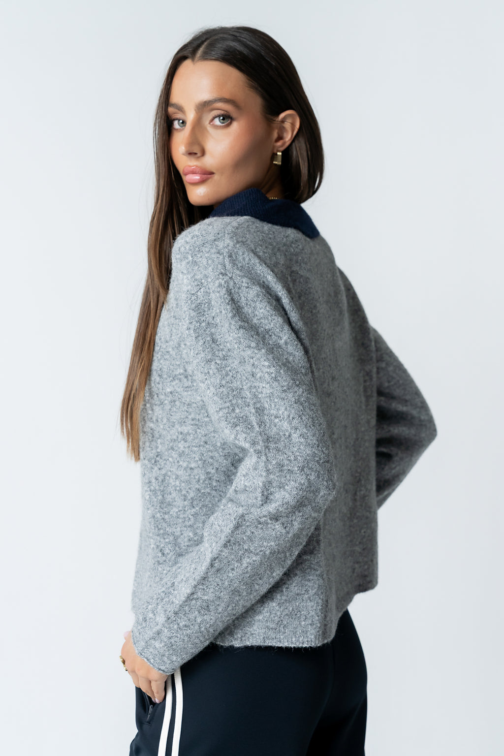 Britt Contrast Sweater - FINAL SALE