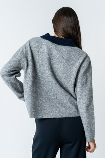 Britt Contrast Sweater - FINAL SALE