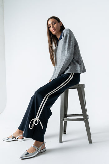 Britt Contrast Sweater - FINAL SALE