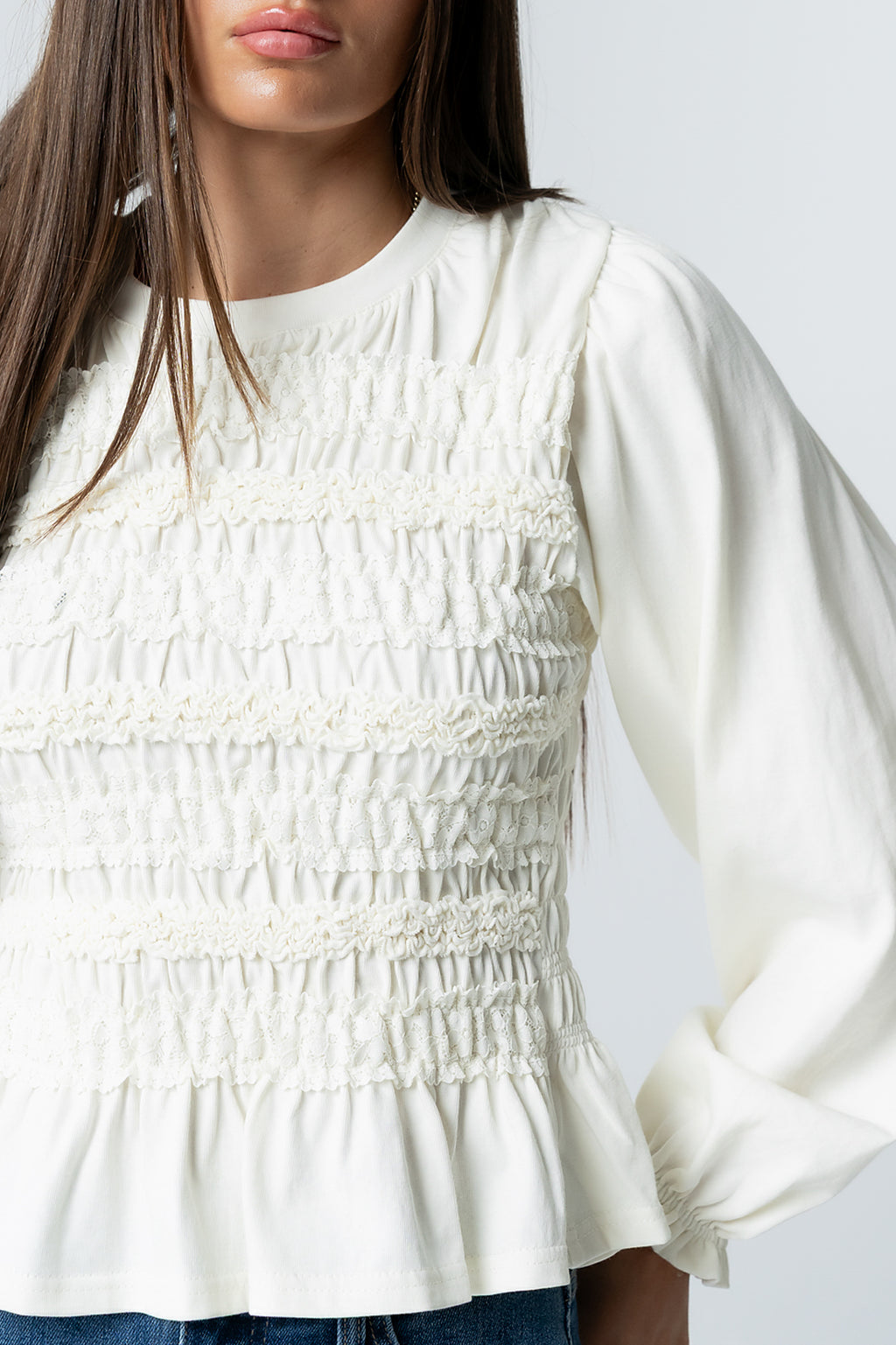 Jodie Shirred Top - FINAL SALE