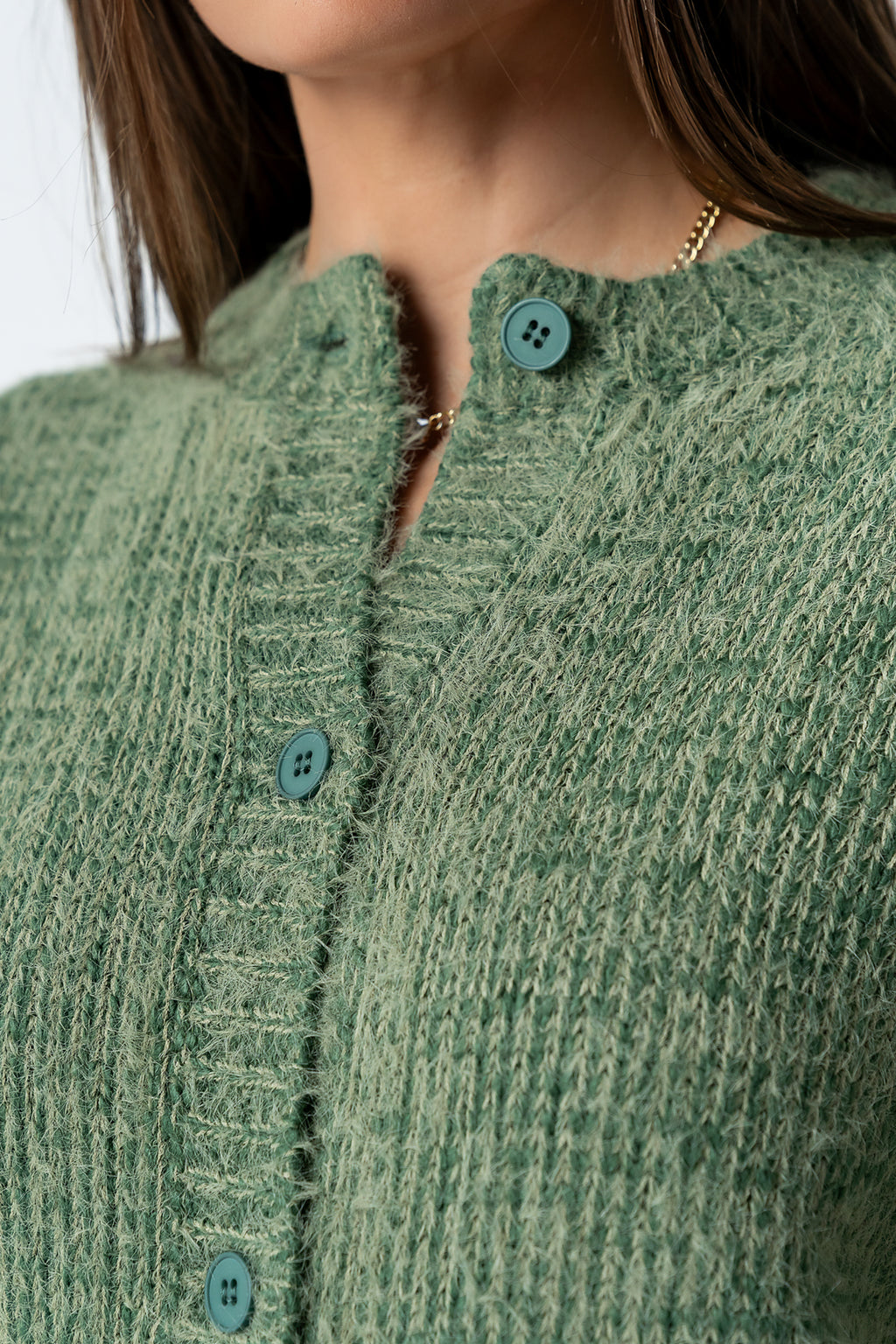 Russel Oversized Sweater in Green - FINAL SALE